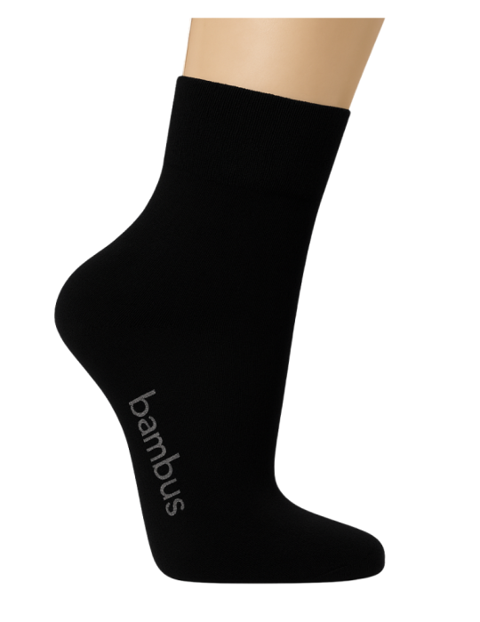 Socquettes en fibre de bambou grande taille -  Anti-bactériennes Socquettes en fibre de bambou grande taille -  Anti-bactériennes