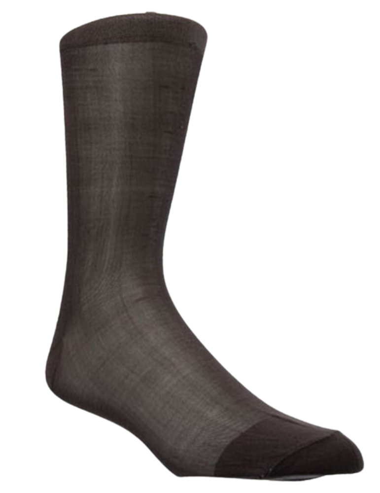 Chaussettes en voile côtelé