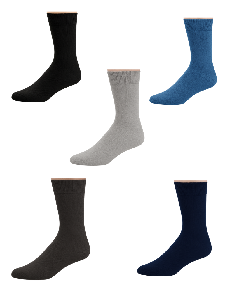 Chaussettes pour diabétiques grandes tailles