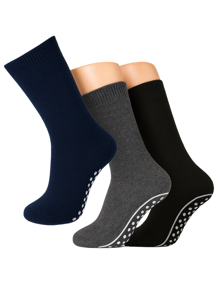 Chaussettes anti-dérapantes - Semelles ABS - Tailles du 35 au 50