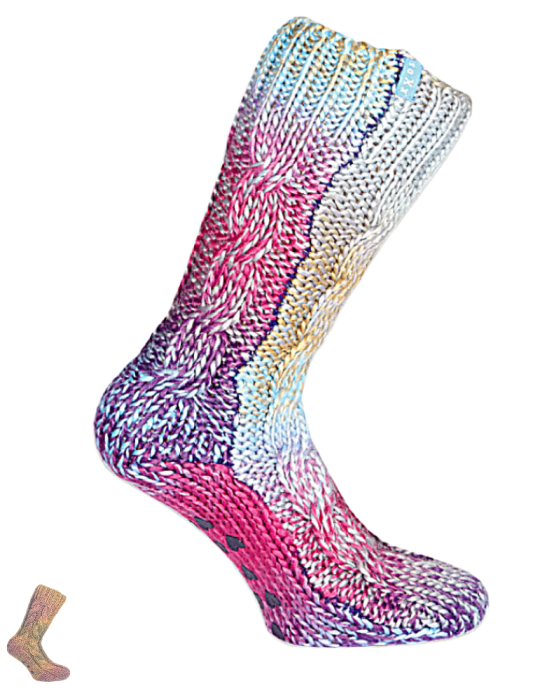 Chaussettes avec semelle ABS