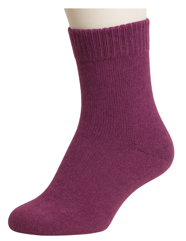 2 paires de chaussettes en laine et angora pour hommes et femmes 2 paires de chaussettes en laine et angora pour hommes et femmes