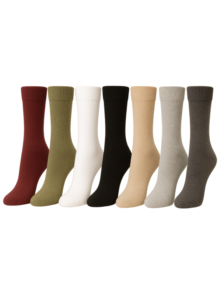 Chaussettes coton Bio sans élastiques