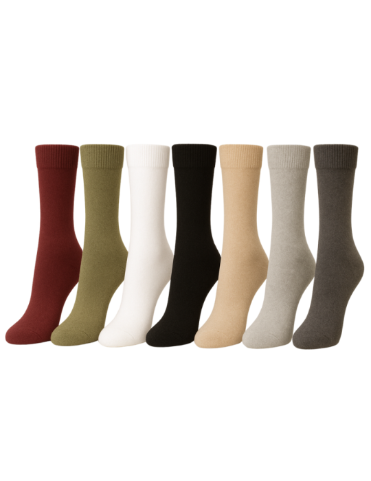 Chaussettes coton Bio sans élastiques