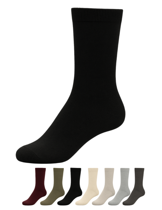 Chaussettes coton Bio sans élastiques