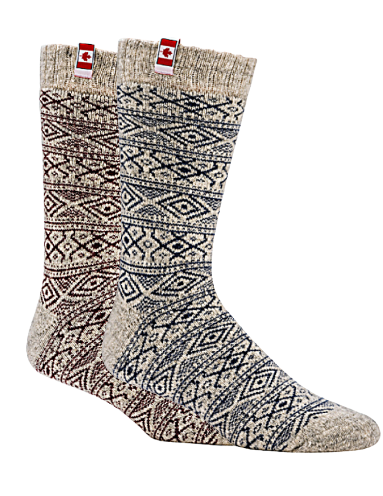 Chaussettes canadiennes très chaudes