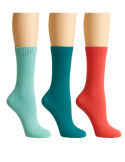 Chaussettes en bambou sans élastique - Lot de 3 paires