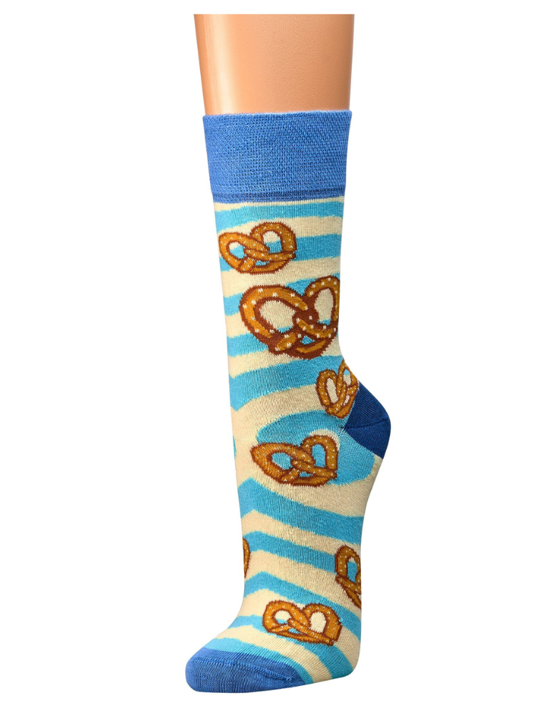 Chaussettes motifs tendances en coton bio et polyamide recyclé