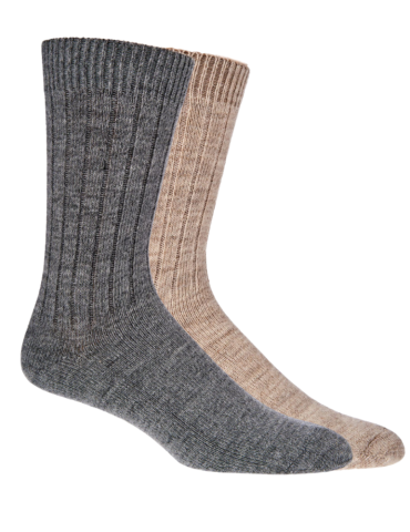 Chaussettes 100 % laine ( Laine mouton et Alpaga) 2
