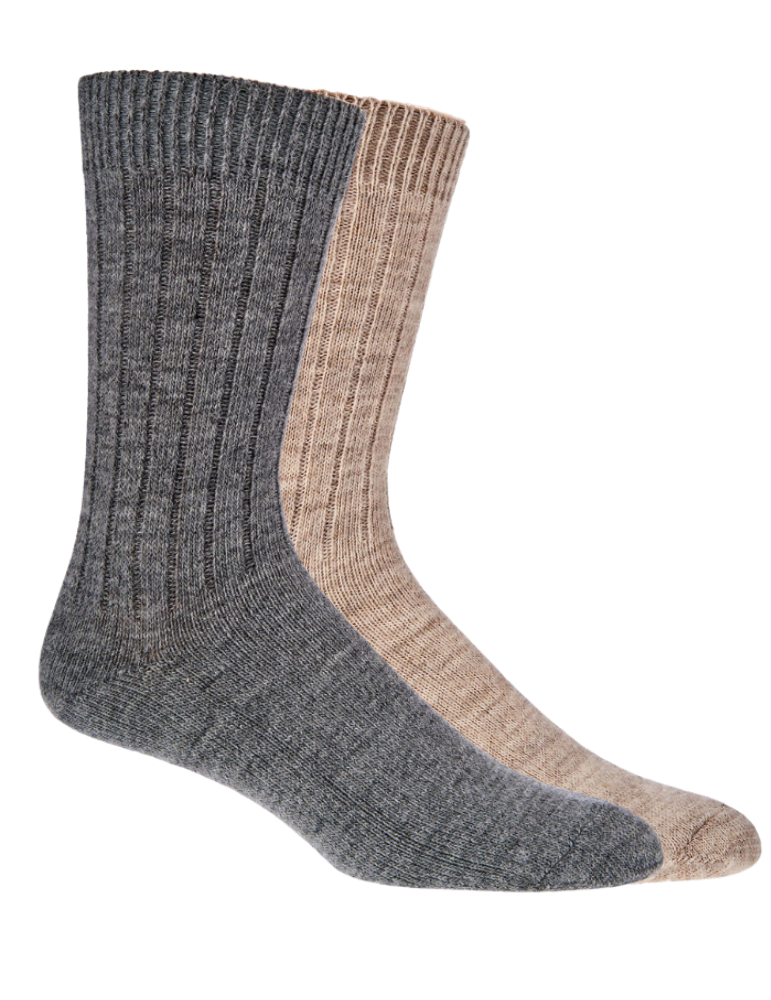 Chaussettes 100 % laine ( Laine mouton et Alpaga)