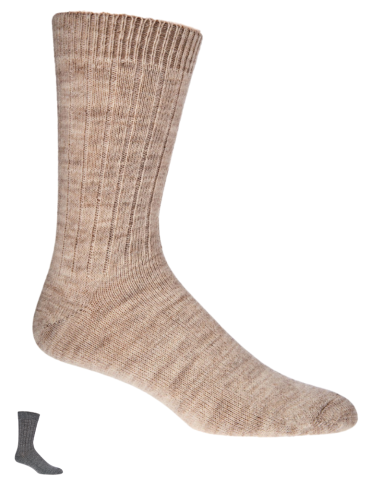 Chaussettes 100 % laine ( Laine mouton et Alpaga)