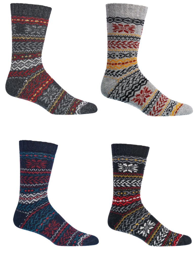 Chaussettes mixtes en laine