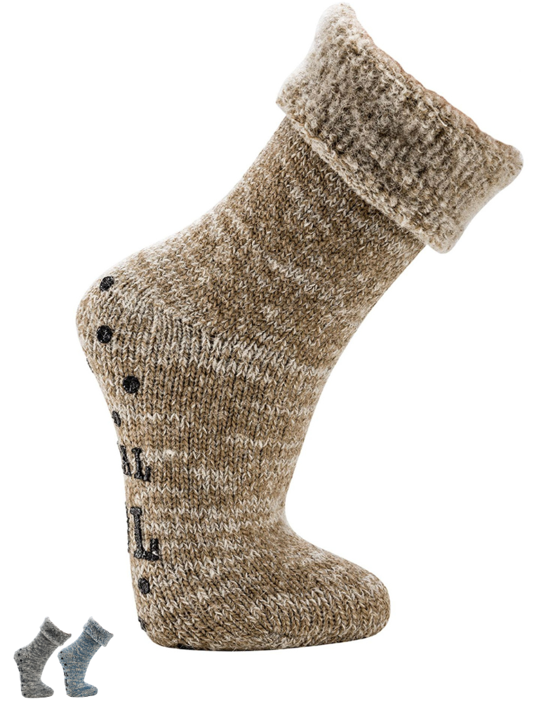 Chaussettes avec semelle ABS