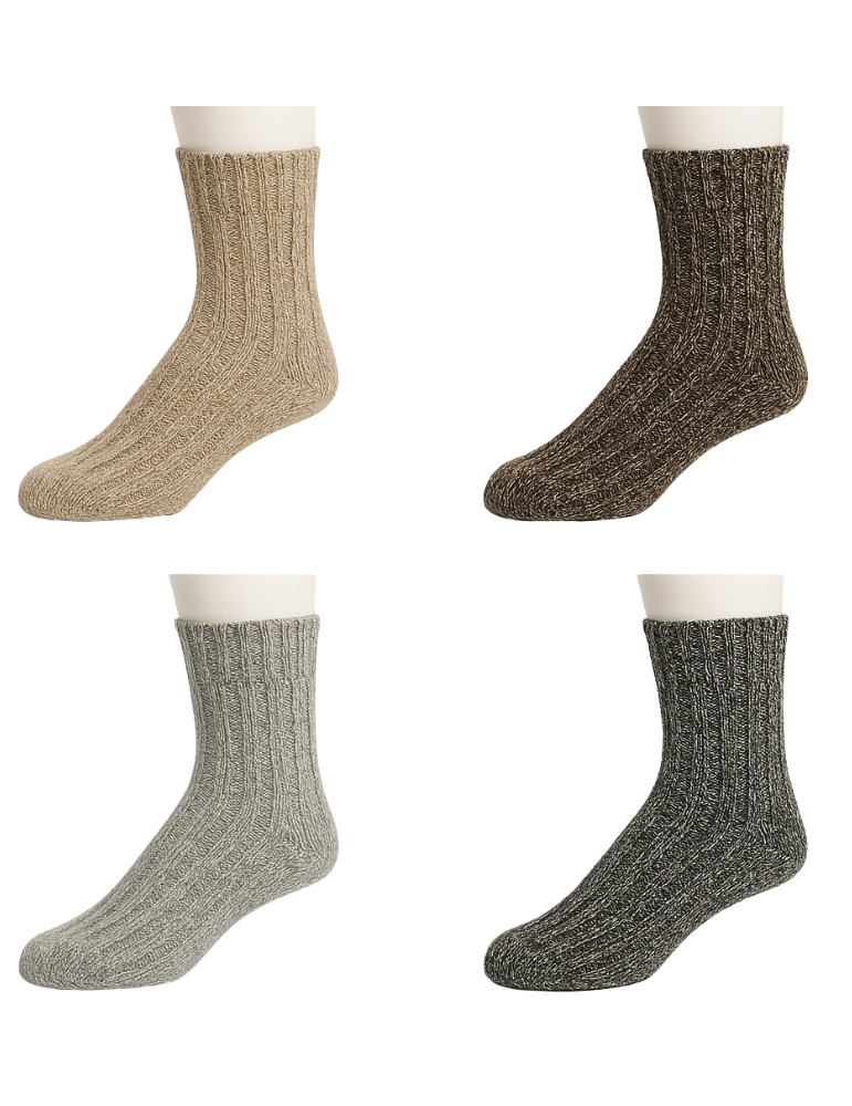 Chaussettes en laine homme et femme