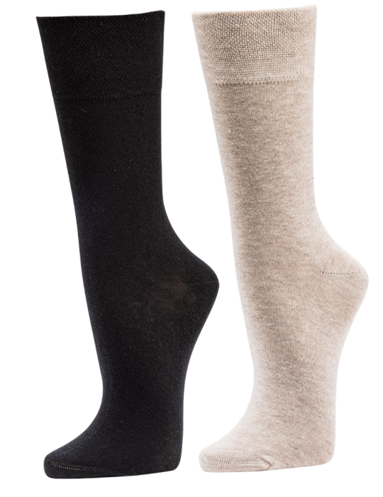 Chaussettes sans élastique en coton bio