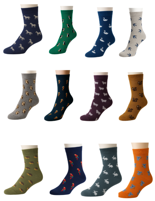 Chaussettes en coton bio sans couture femmes