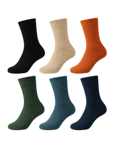 Chaussettes laine hommes 2