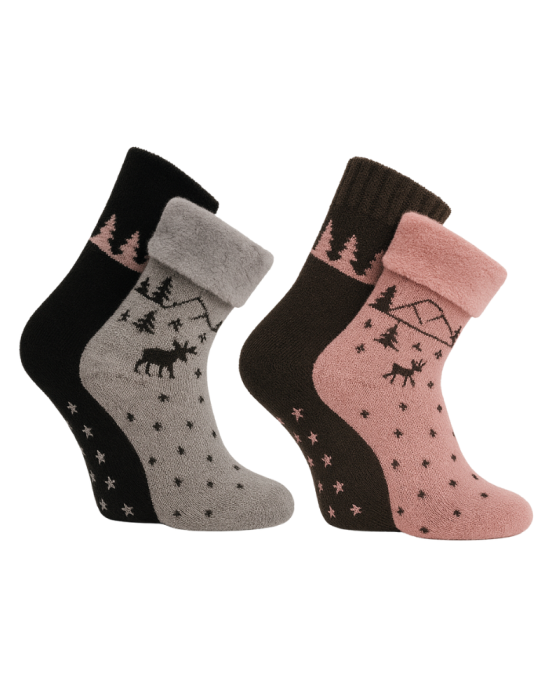 Chaussettes thermo ABS - Lot de 2 paires