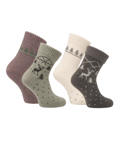 Chaussettes thermo ABS - Lot de 2 paires 2