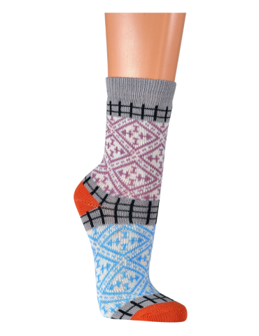 Chaussettes en coton femmes motifs Baltiques 2