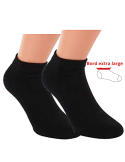 Chaussettes invisibles sans élastique - Lot de 2 paires