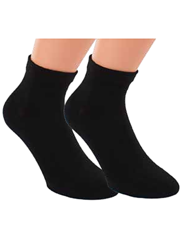 Socquettes en coton sans élastique - Lot de 2 paires 2