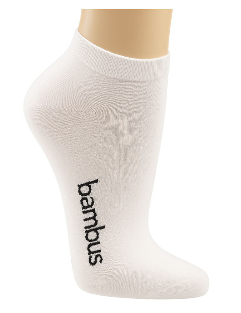 Chaussettes invisibles en bambou grandes tailles - Lot de 3 paires Chaussettes invisibles en bambou grandes tailles - Lot de 3 paires