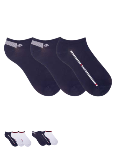 Chaussettes invisible en bambou - Lot de 3 paires
