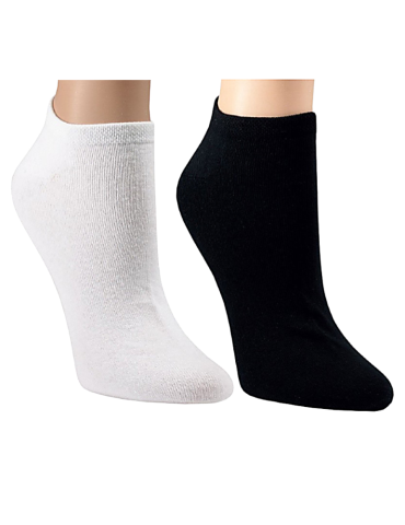Chaussettes invisibles en coton - lot de 3 paires 2