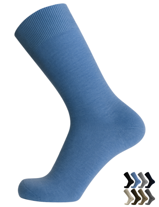 Chaussettes de ville en coton peigné - Lots de 3 paires Chaussettes de ville en coton peigné - Lots de 3 paires