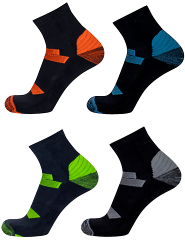 Socquettes randonnée pour les hommes en coton bio 2