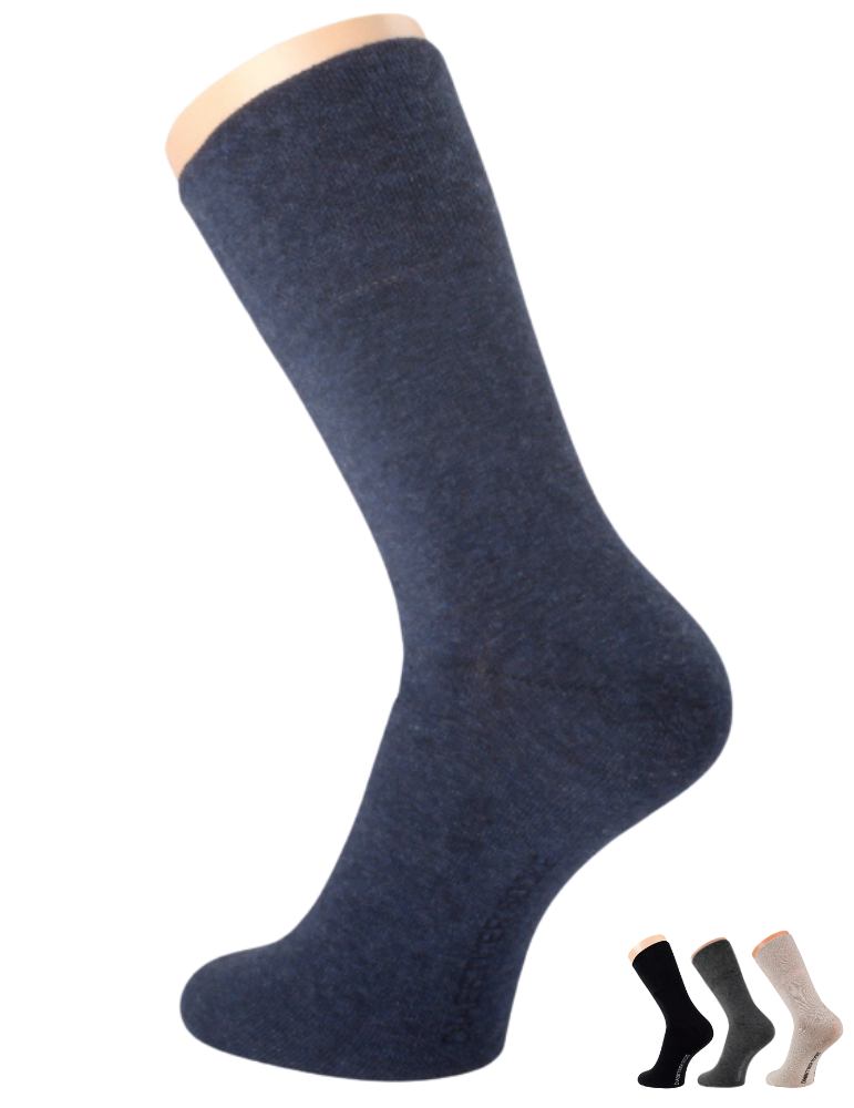 Chaussettes adaptées aux diabétiques  - Lot de 3 paires