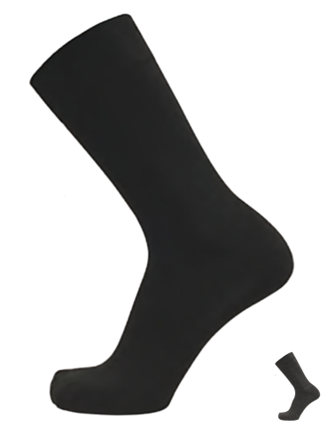Chaussettes laine et coton - lot de 2 paires