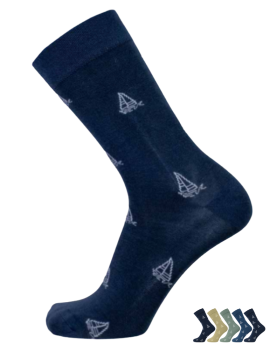 Chaussettes en bambou homme sans couture - Lot de 2 paires