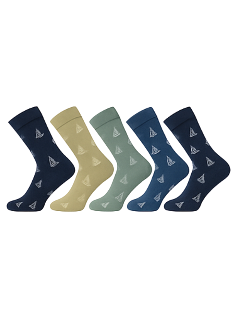 Chaussettes en bambou homme sans couture - Lot de 2 paires