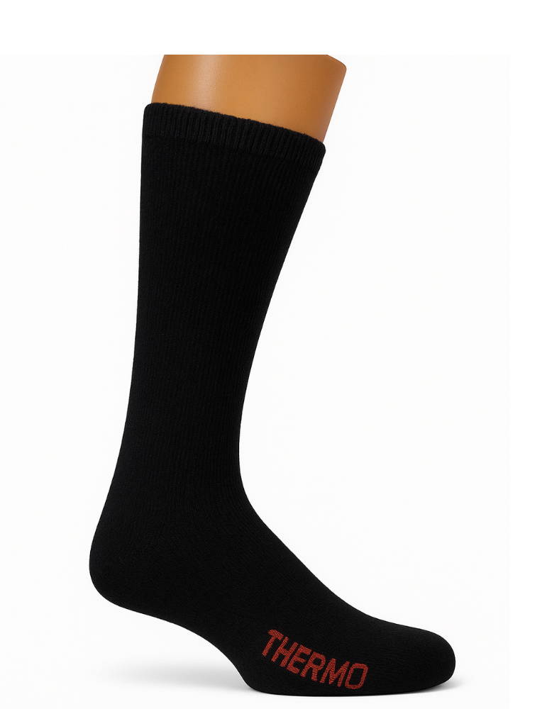 Mi-bas thermo grandes tailles - lot de 2 paires Mi-bas thermo grandes tailles - lot de 2 paires