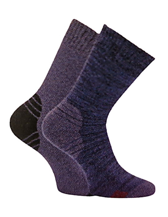 Chaussettes thermo en coton - Lot de 2 paires