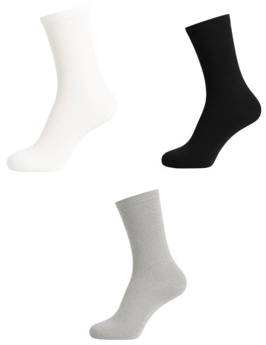 Chaussettes extra larges en coton - Lot de 2 paires