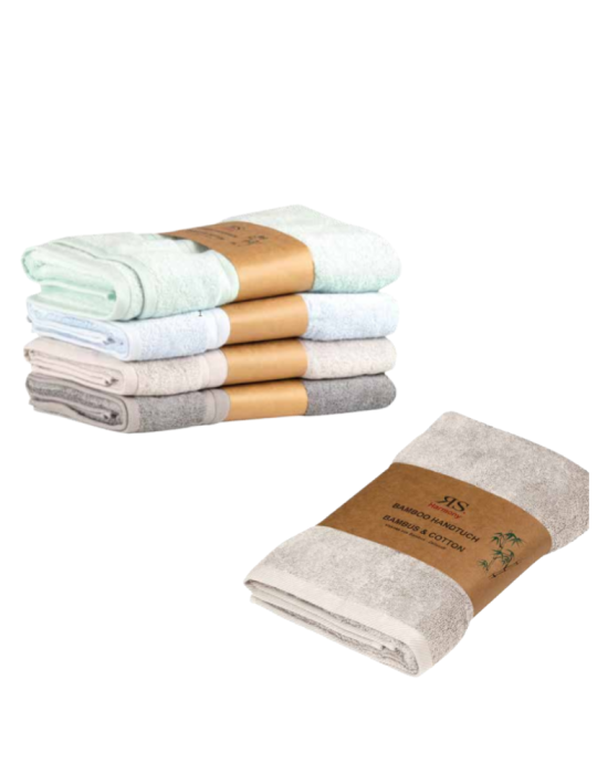 Serviette en bambou et coton 50 x 100 cm