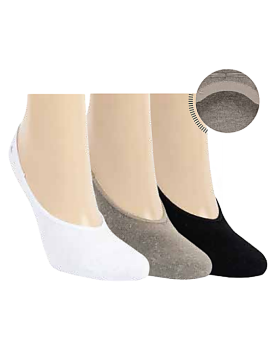 Protège-pieds en coton - Lot de 2 paires