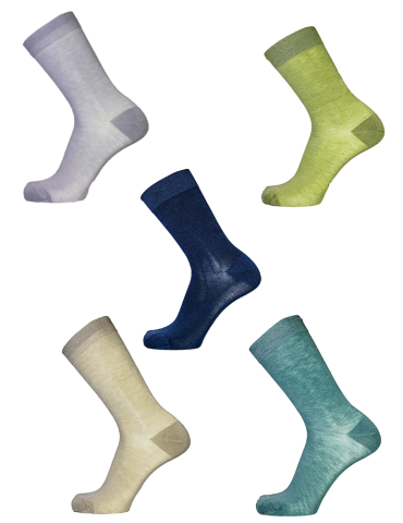 Chaussettes en bambou sans couture - Lot de 2 paires 2