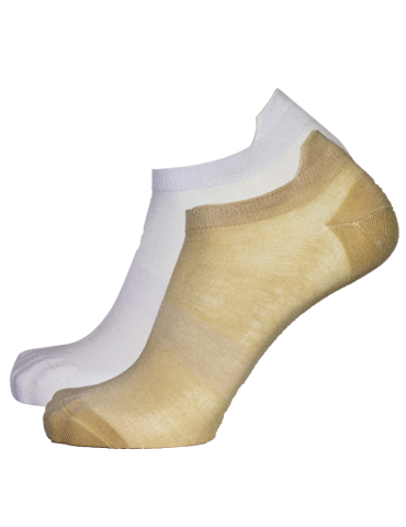 Chaussettes invisibles bambou sans couture - Lot de 2 paires 2
