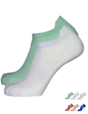 Chaussettes invisibles bambou sans couture - Lot de 2 paires