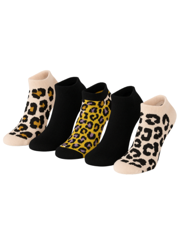 Chaussettes invisibles en coton - Lot de 5 paires 2