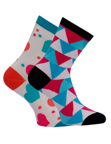 Chaussettes en coton sans élastique - Lot de 2 paires 2