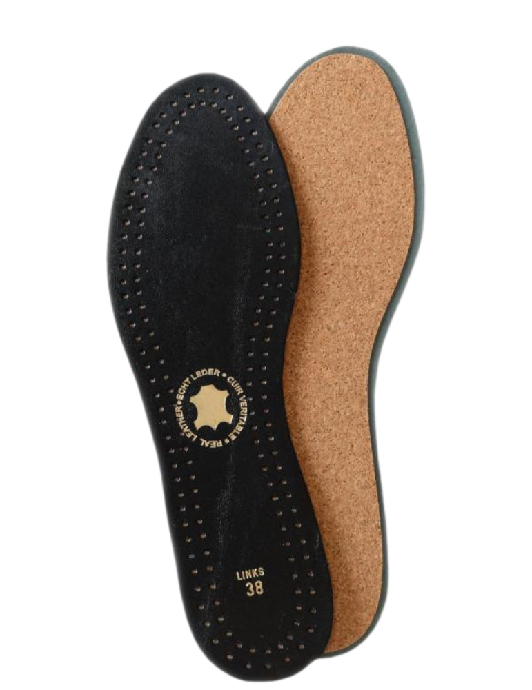 Semelle cuir noir