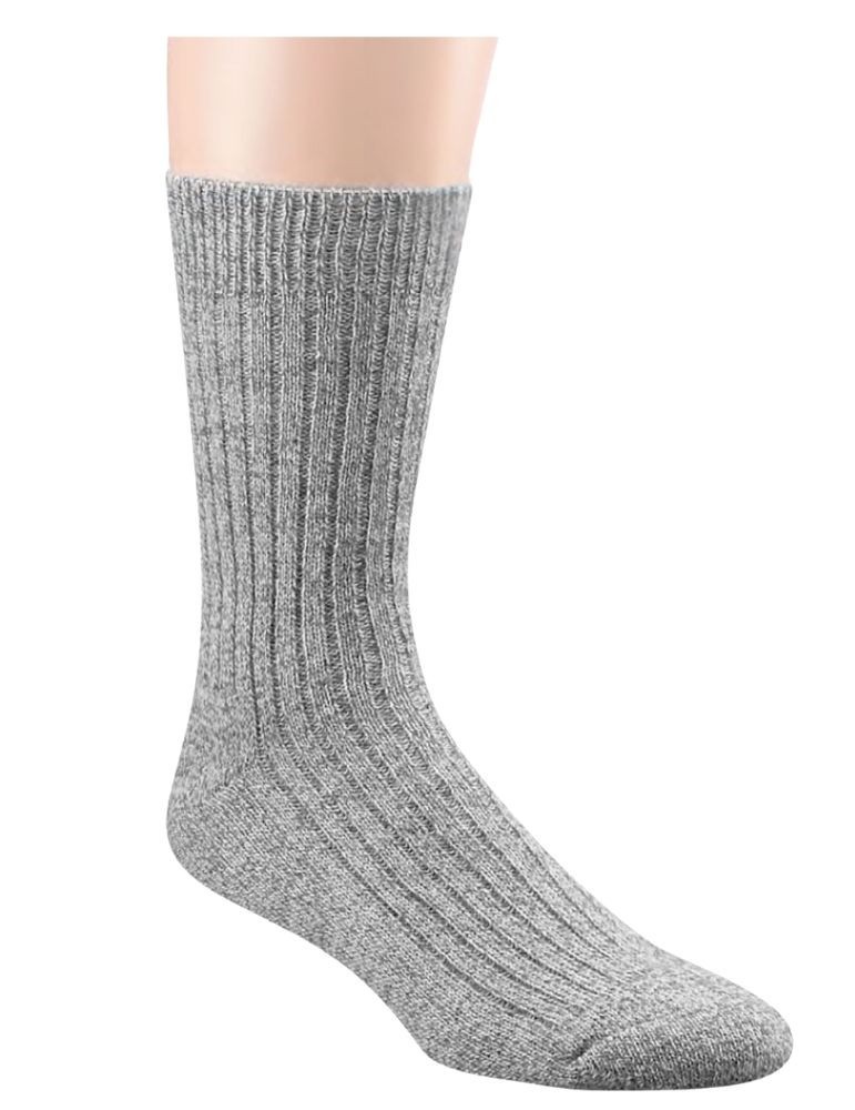 Chaussettes en laine sans élastique grandes tailles