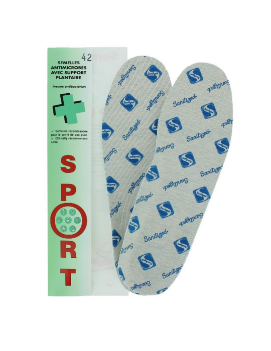 Semelle sport anti-bactérienne