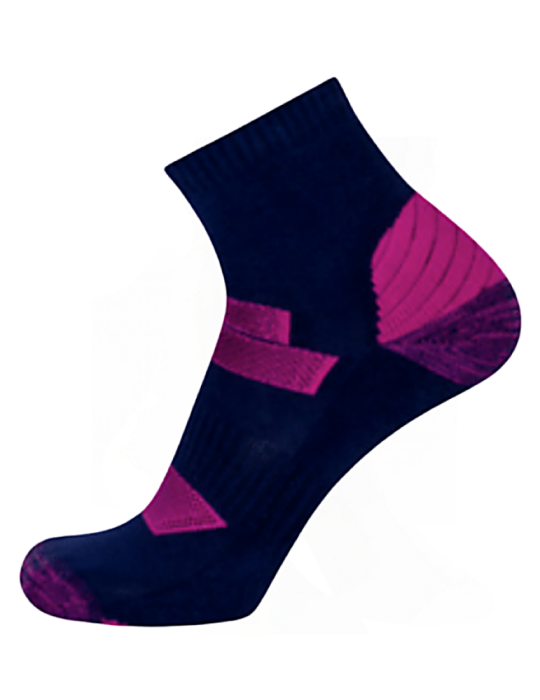 Socquettes de randonnée femmes en coton bio