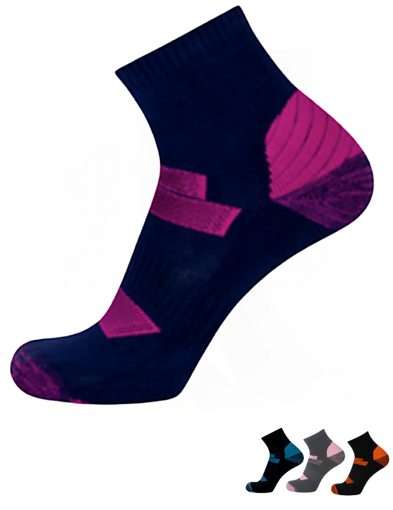 Socquettes de randonnée femmes en coton bio Socquettes de randonnée femmes en coton bio